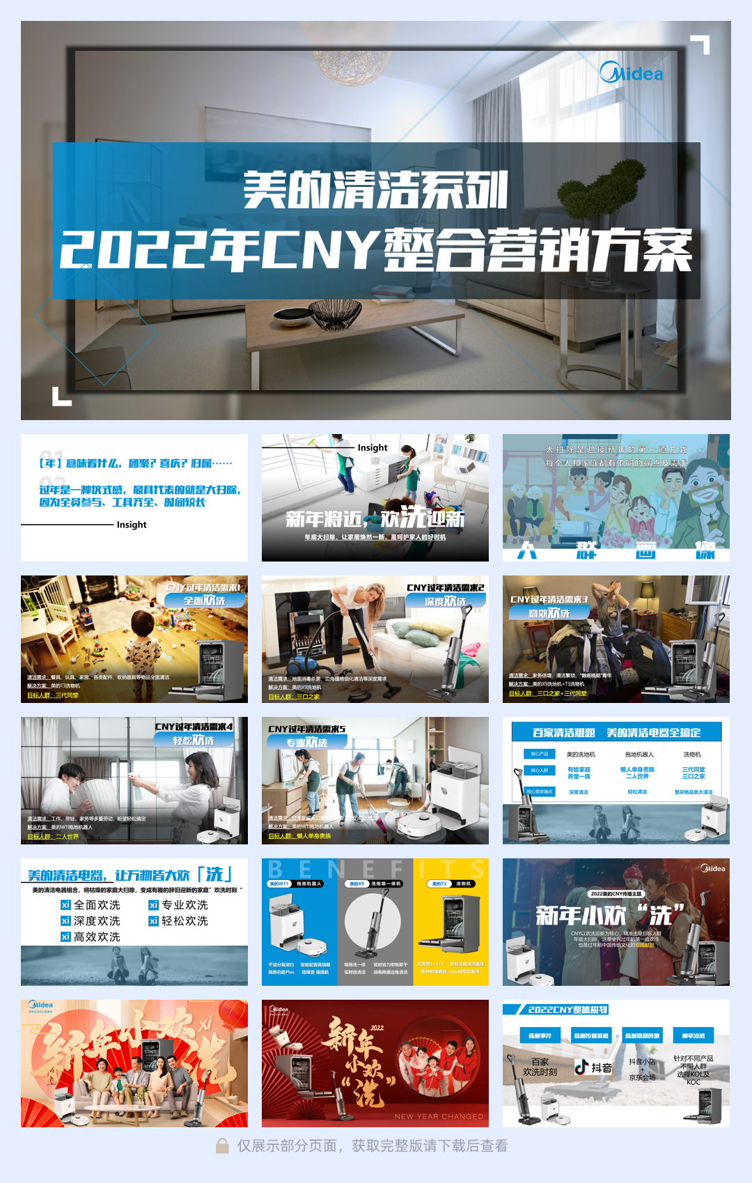 2022美的CNY清洁电器整合营销方案.pdf
