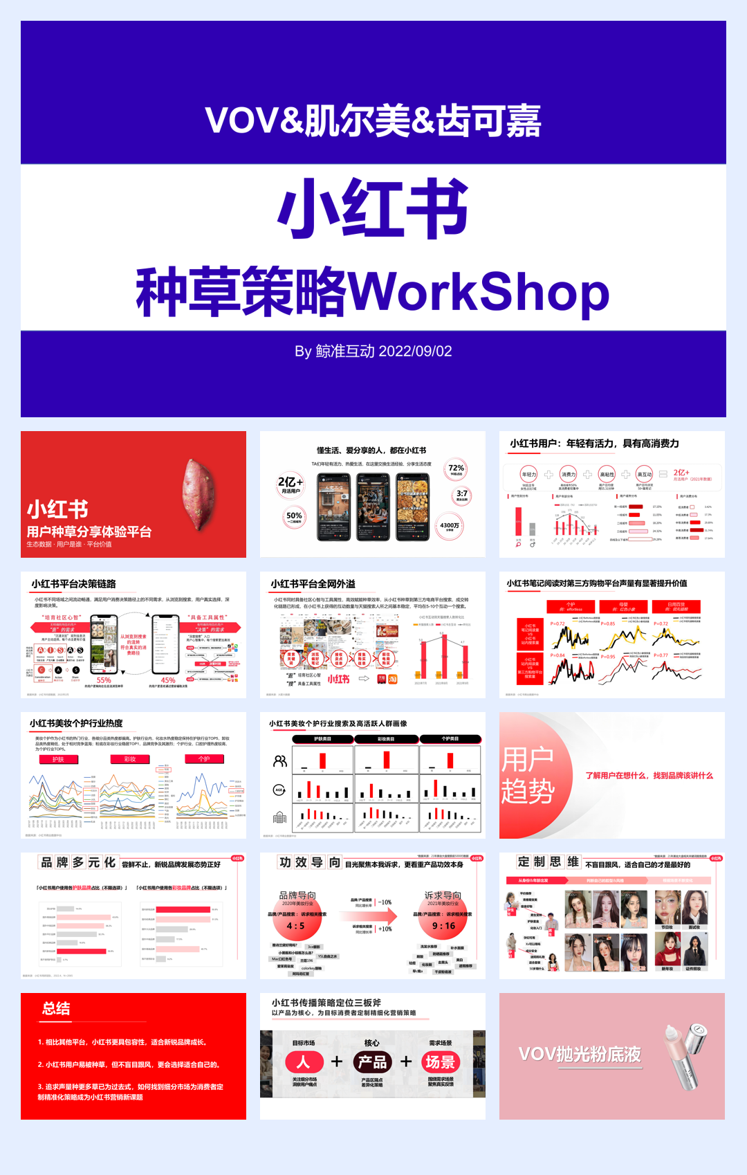 VOV&肌尔美&齿可嘉小红书传播策略Demo（鲸准互动）.pdf