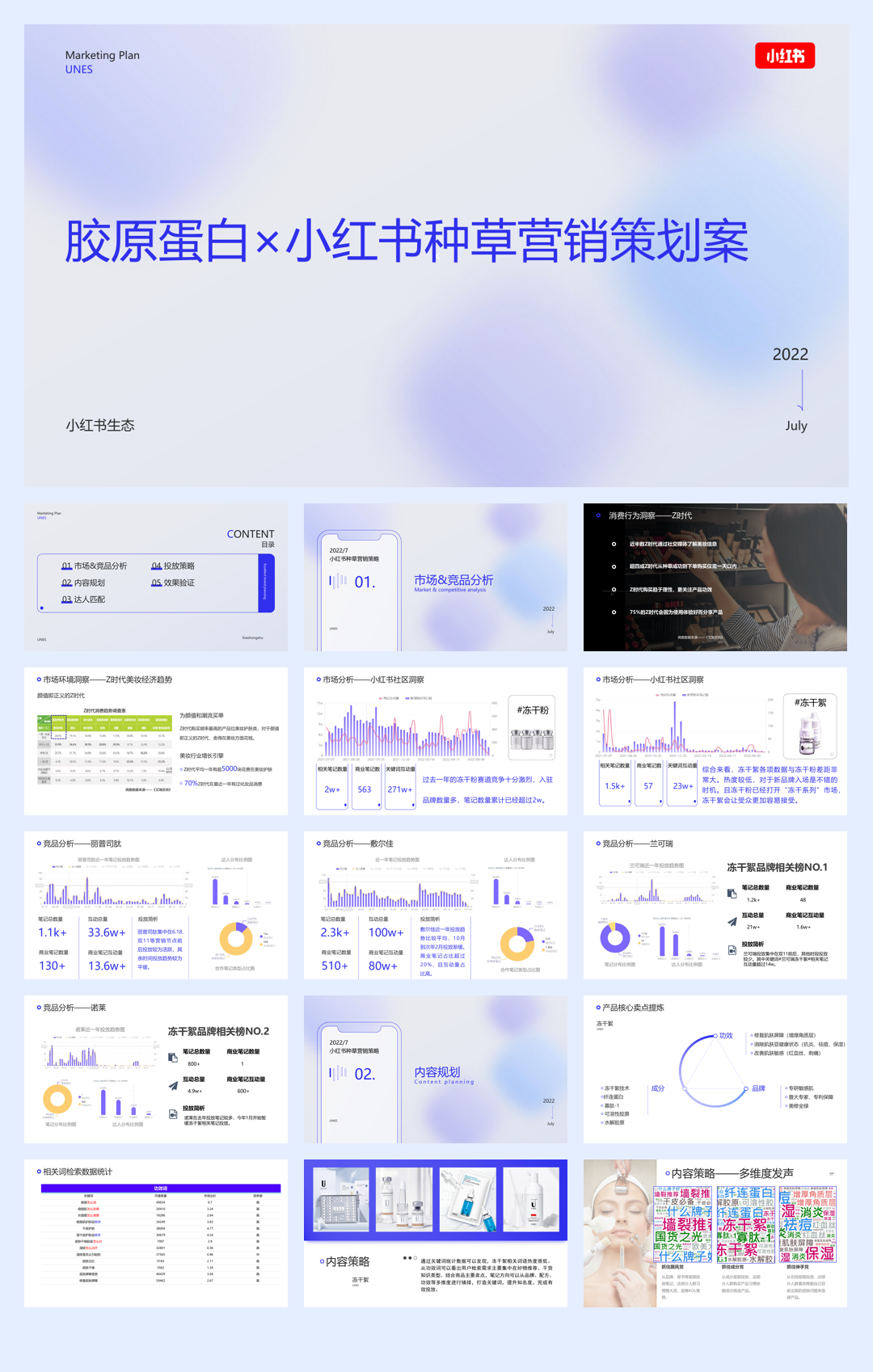 胶原蛋白产品×小红书营销策划案.pdf