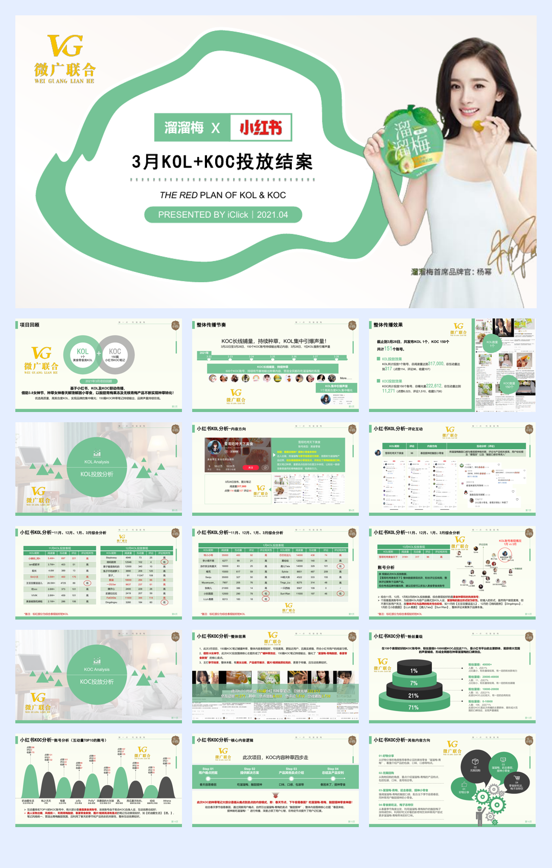 溜溜梅小红书KOL+KOC投放总结.pdf