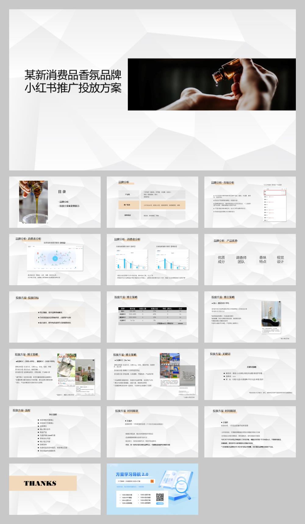 某香氛品牌小红书投放规划方案（新消费品）.pptx