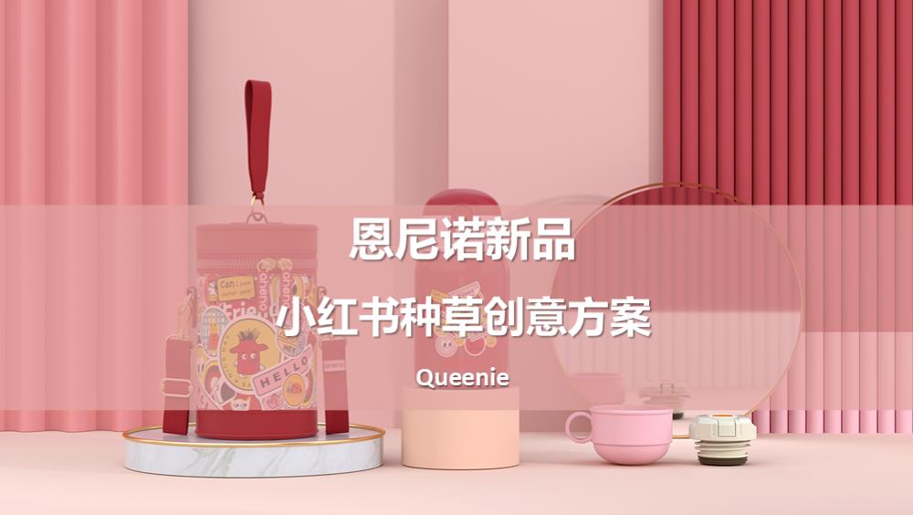 母婴水杯类小红书线上营销种草方案.pptx