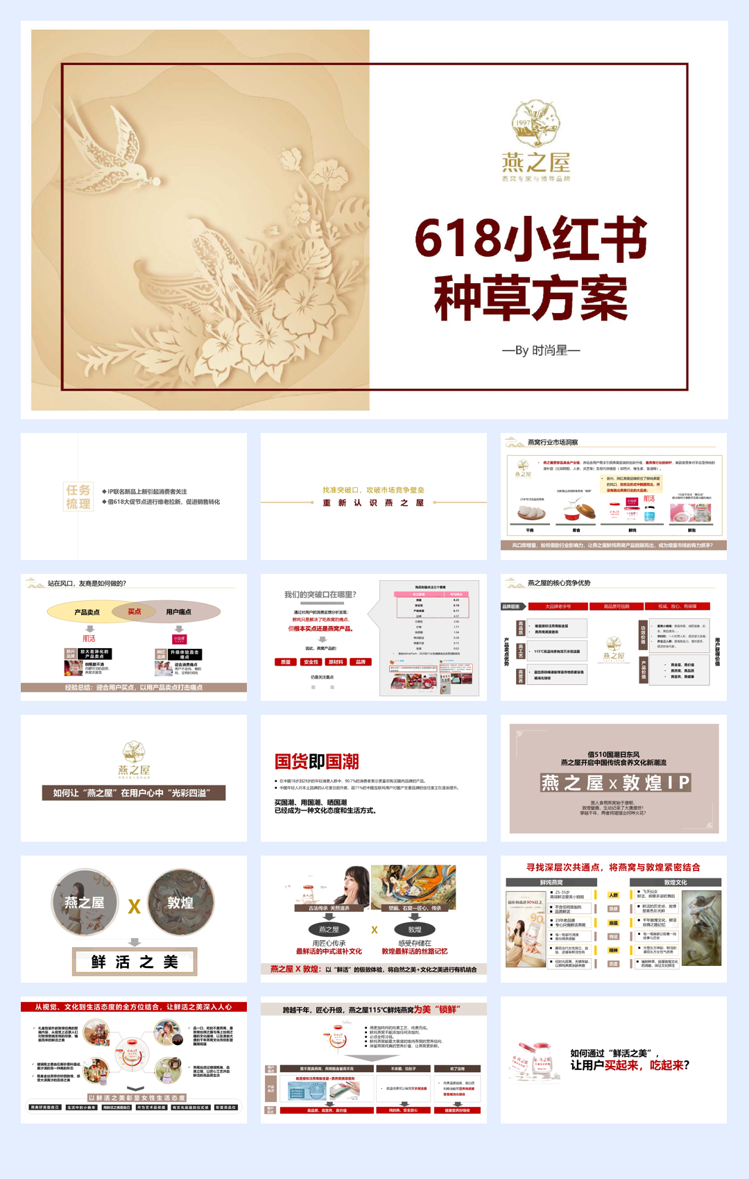 燕窝品牌618小红书种草方案【保健品】【滋补品】【IP跨界营销】【种草营销】.pdf