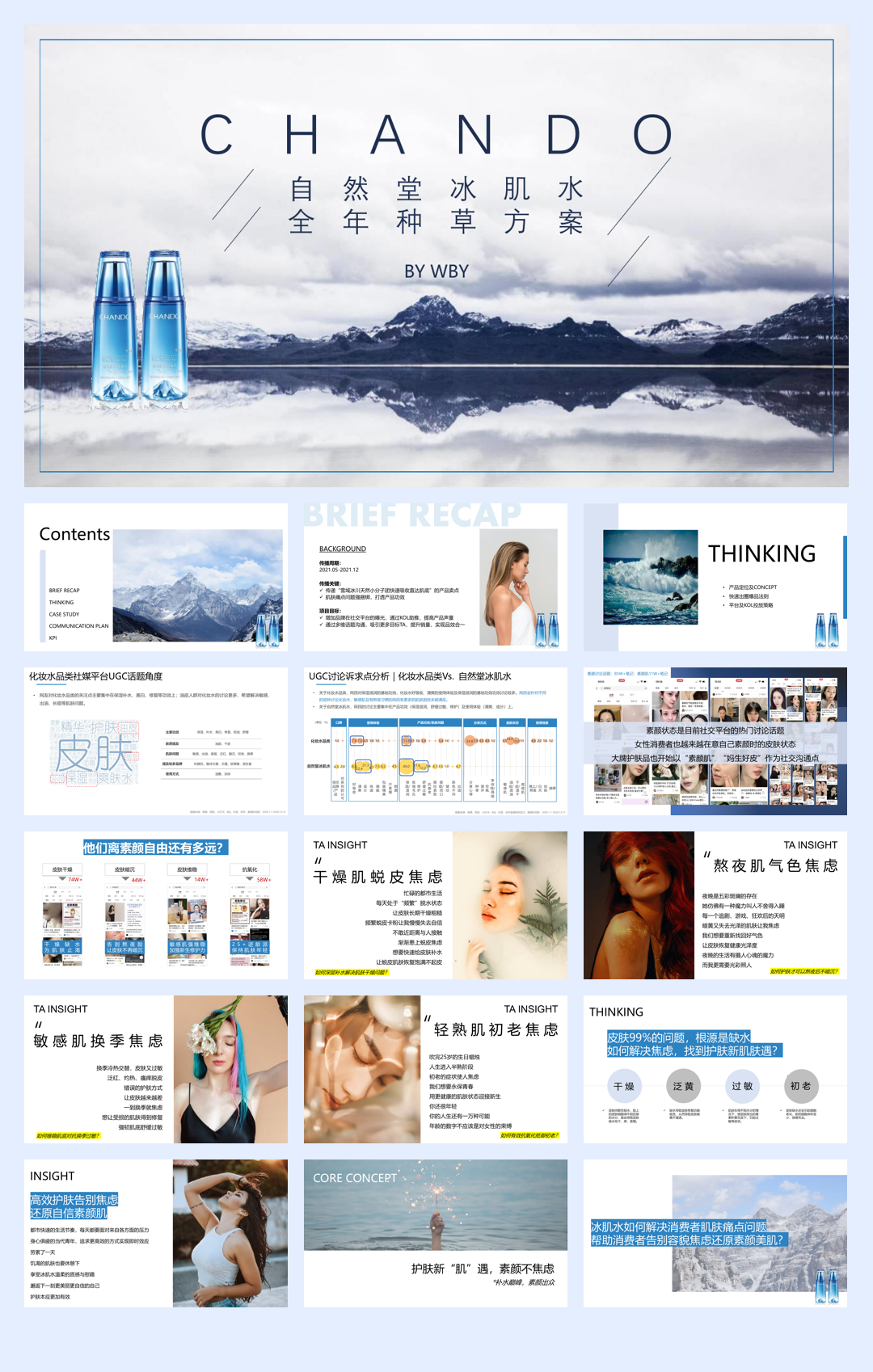 自然堂冰肌水全年种草方案.pdf