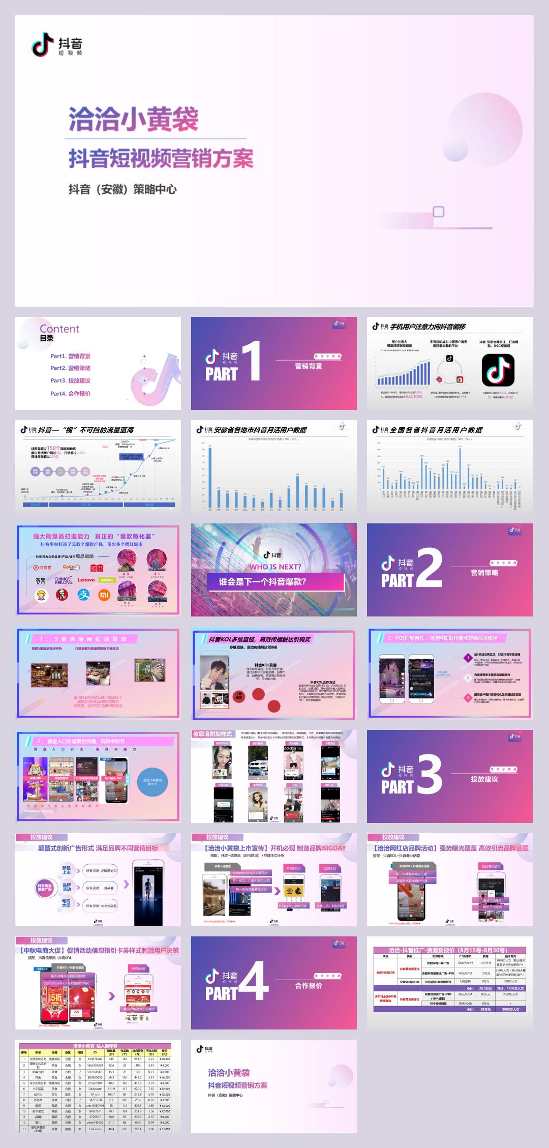 2020手艺人品牌短视频整合营销推广（含抖音、B站、社群）计划-43P.pptx