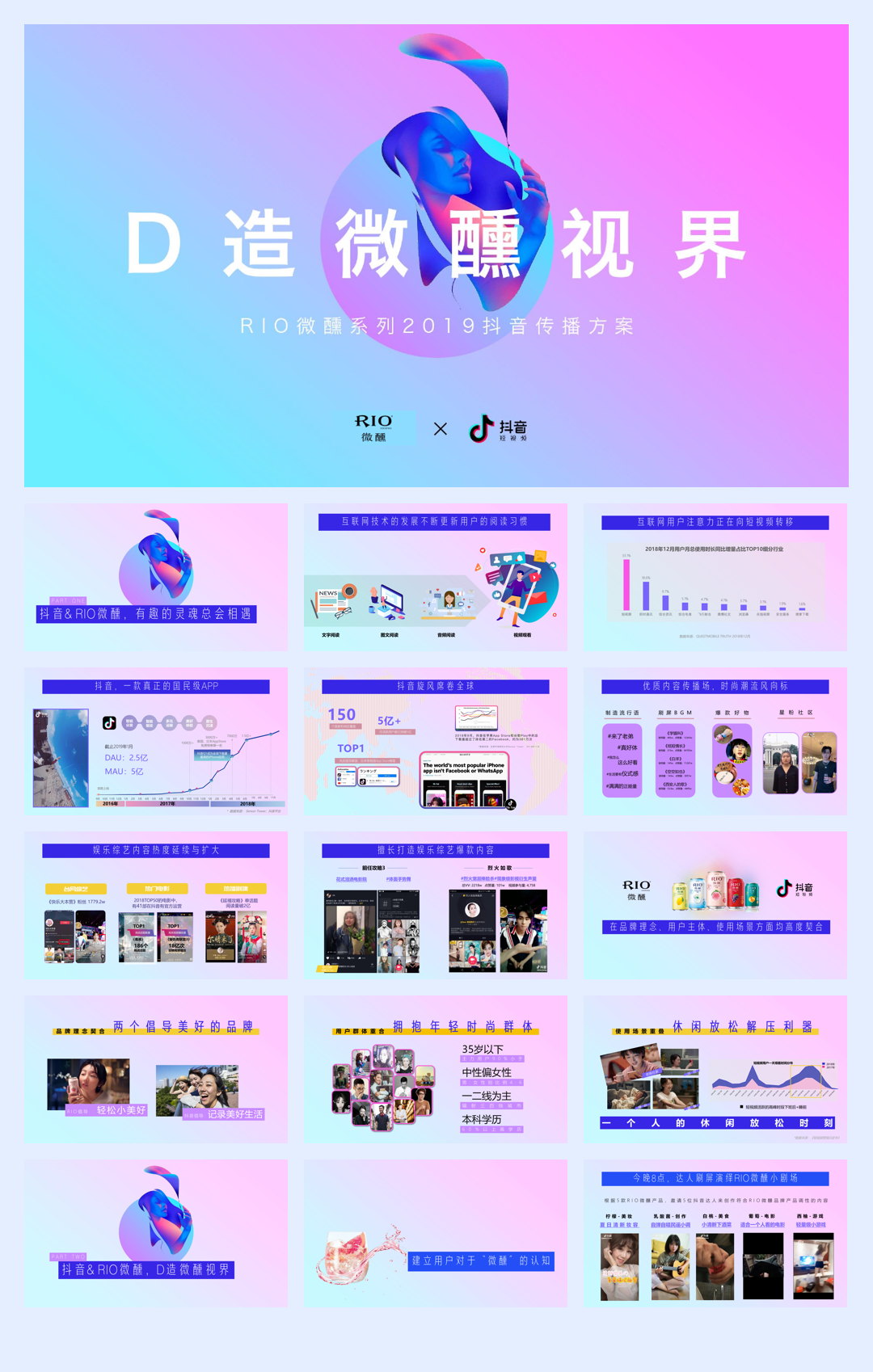 Rio微醺抖音传播方案.pdf