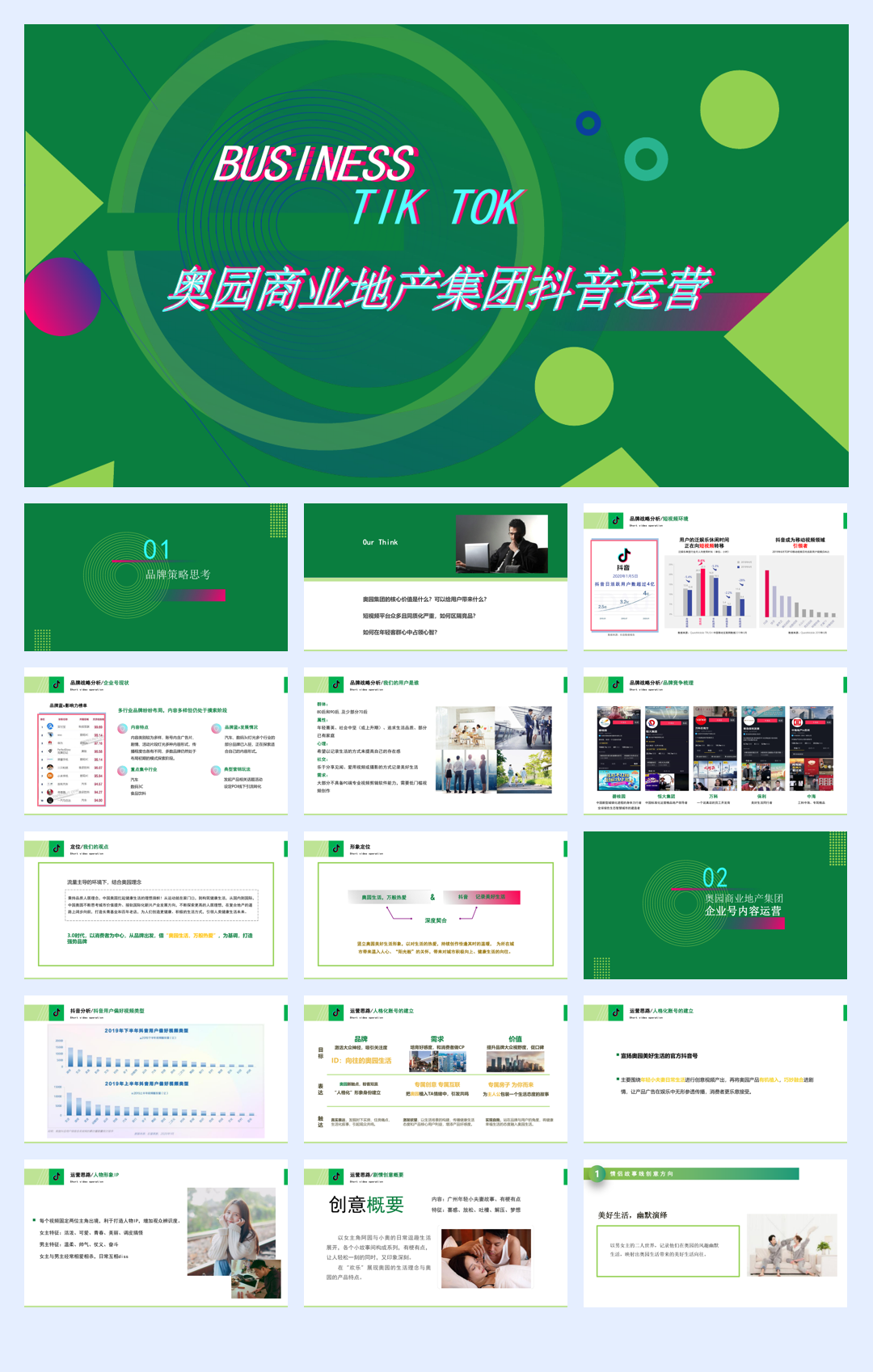 奥园商业地产集团抖音运营方案.pdf