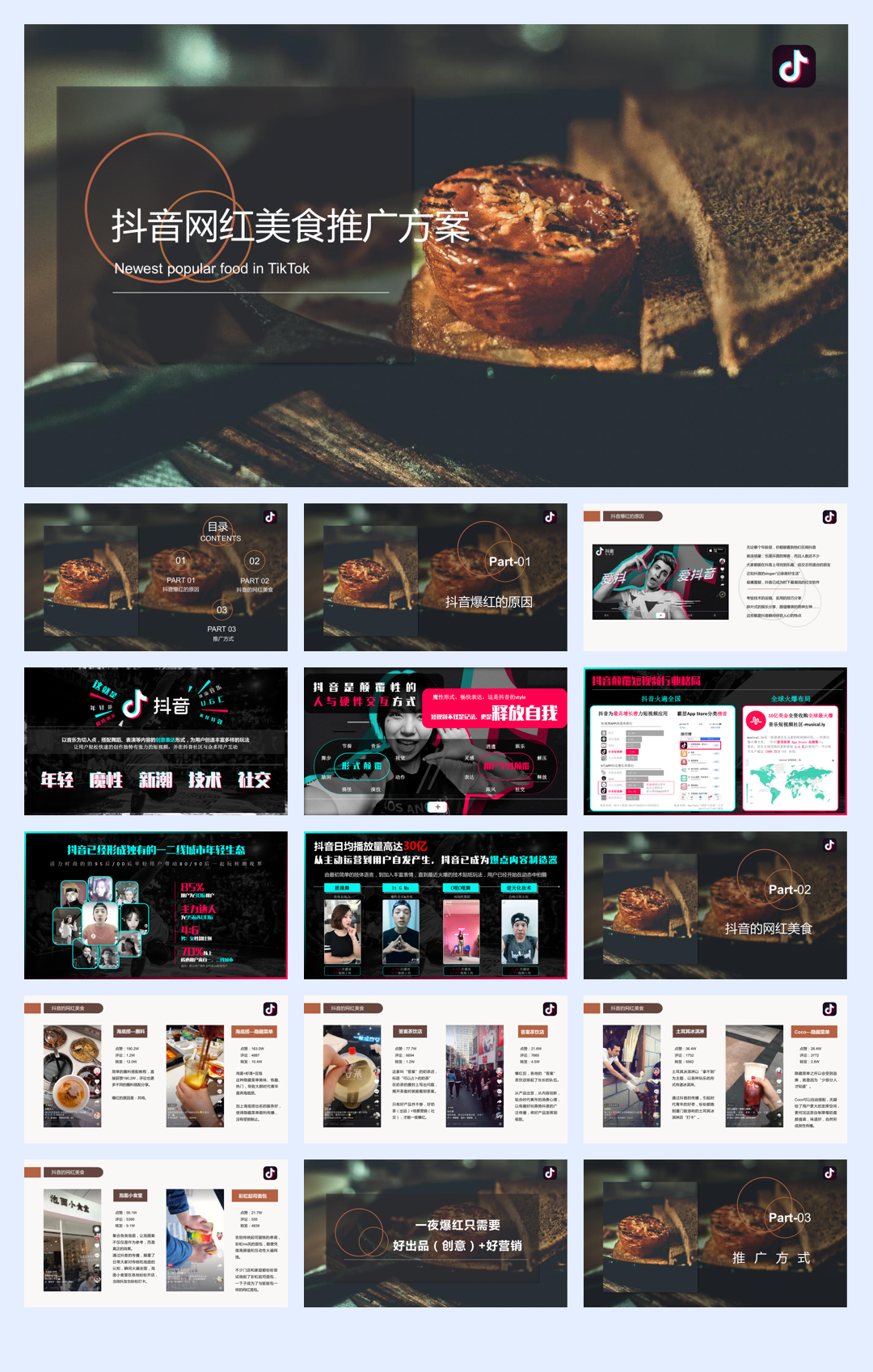 抖音网红美食营销推广方案.pdf