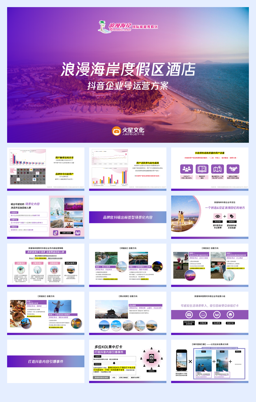 度假村酒店抖音企业号运营方案.pdf