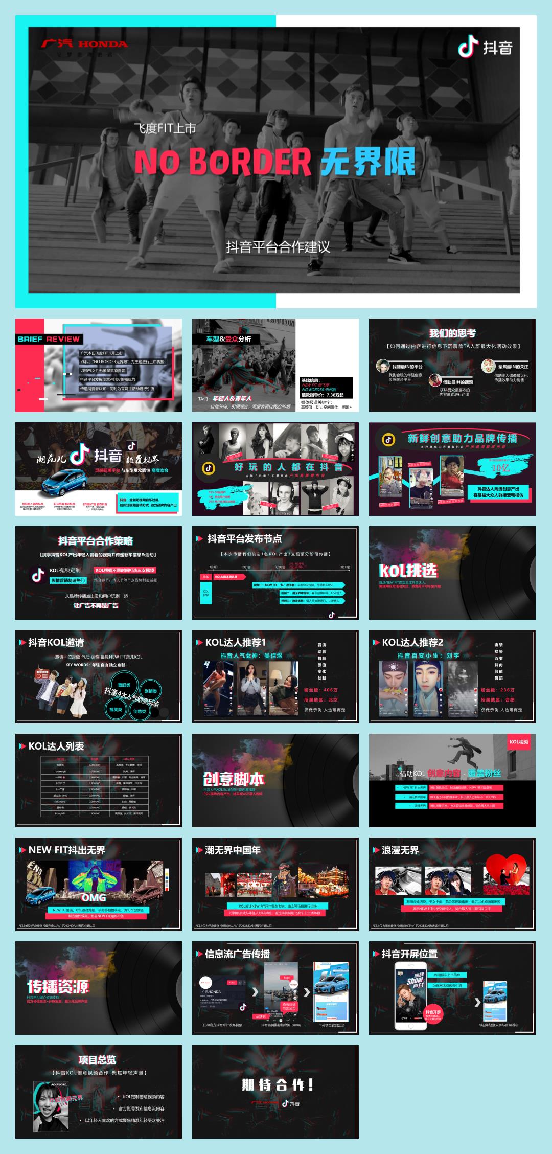 广汽汽车HONDA飞度上市抖音合作建议传播方案.pptx