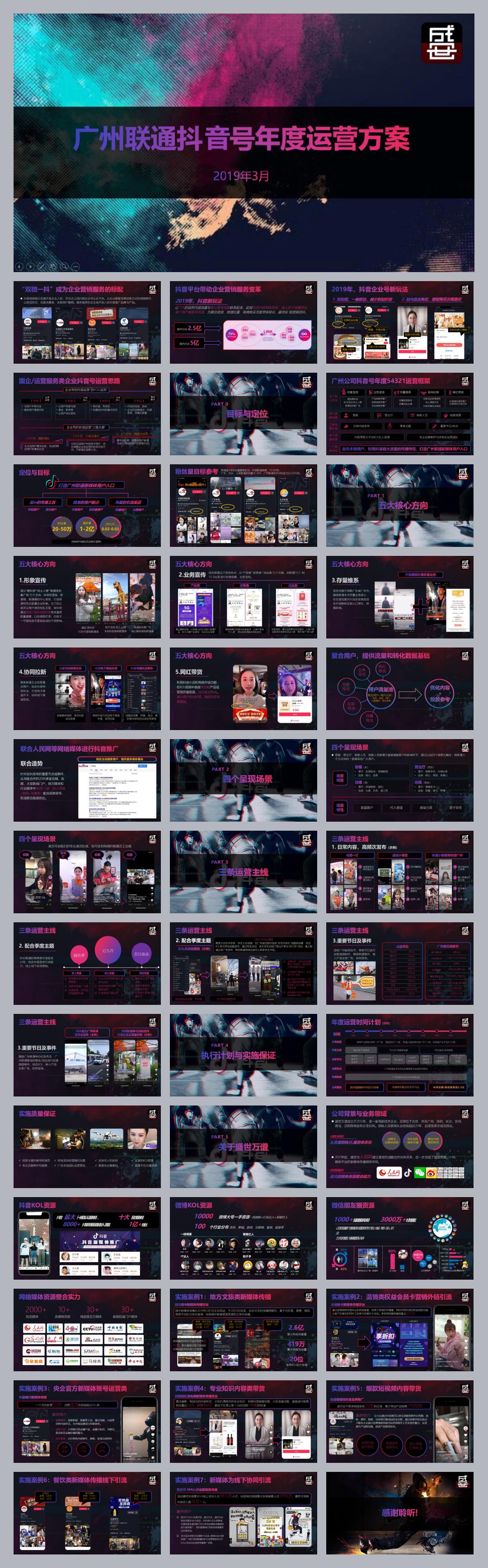广州联通抖音号年度运营方案-43P.pptx