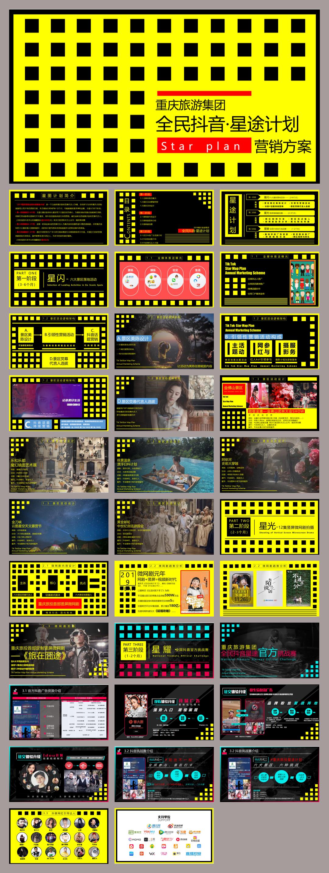 重庆旅游集团-《全民抖音·星途计划》抖音推广新媒体营销策划方案.pptx