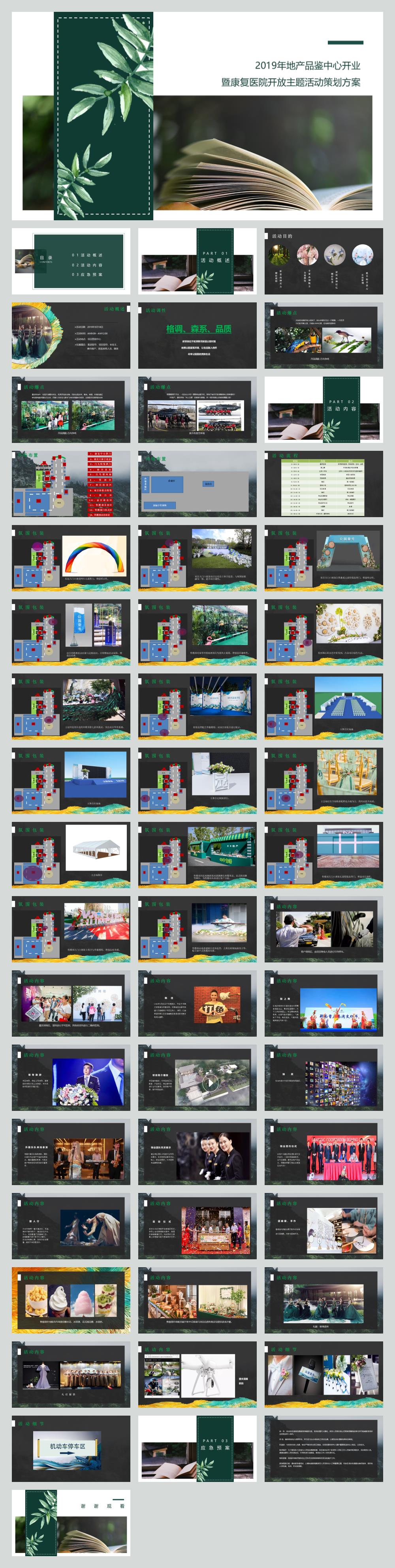 房地产品鉴中心开业暨康复医院开放主题活动方案.pptx