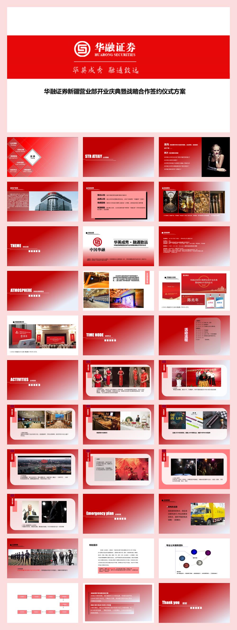 华融证券新疆营业部开业庆典暨战略合作签约仪式方案.pptx