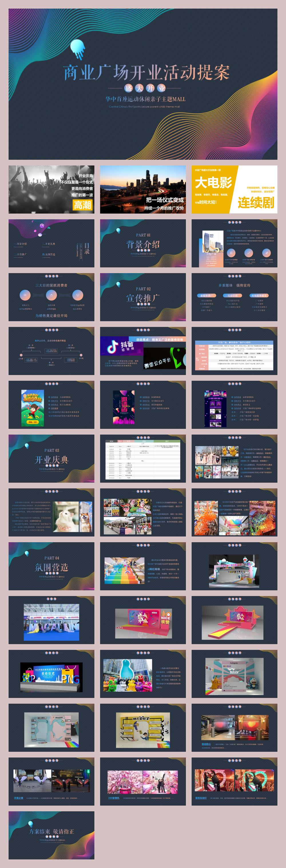 华中首座运动休闲亲子主题MALL开业活动策划方案-39P.pptx