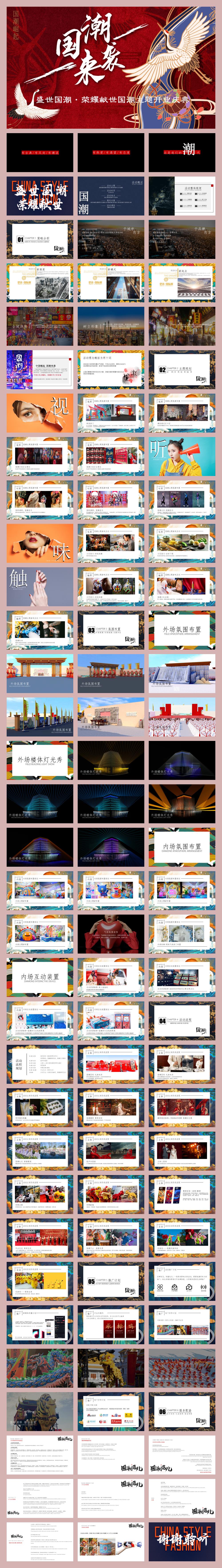 铠达·国际城邻里中心开业盛典（盛世国潮·荣耀开放）活动策划方案-109P.pptx