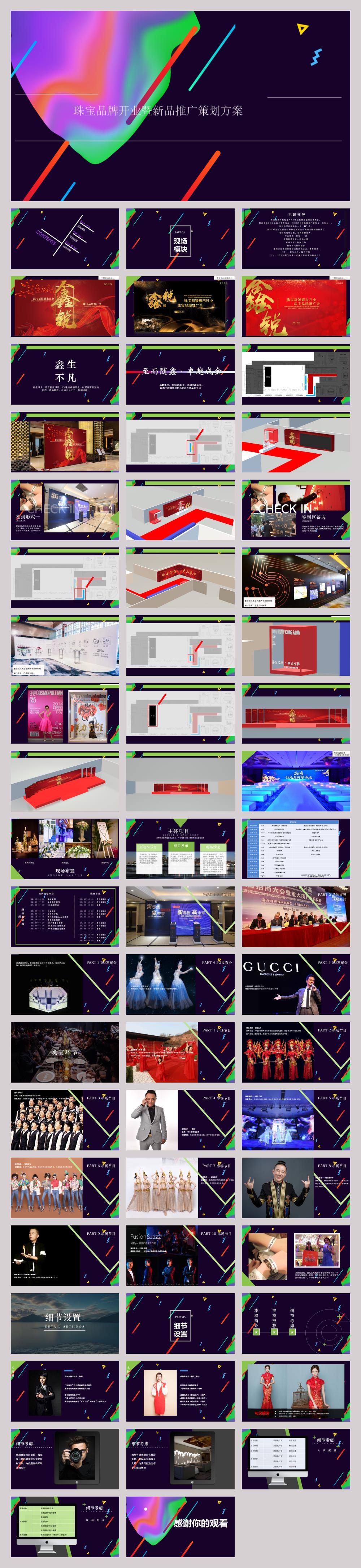 珠宝品牌开业暨新品推广布置美陈策划案.pptx