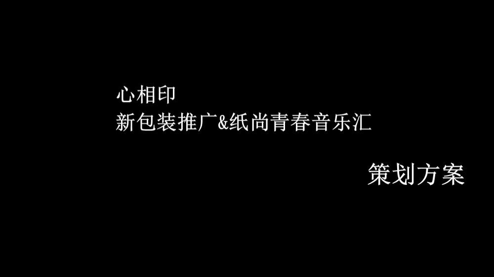 心相印新品线上线下推广全案.pptx