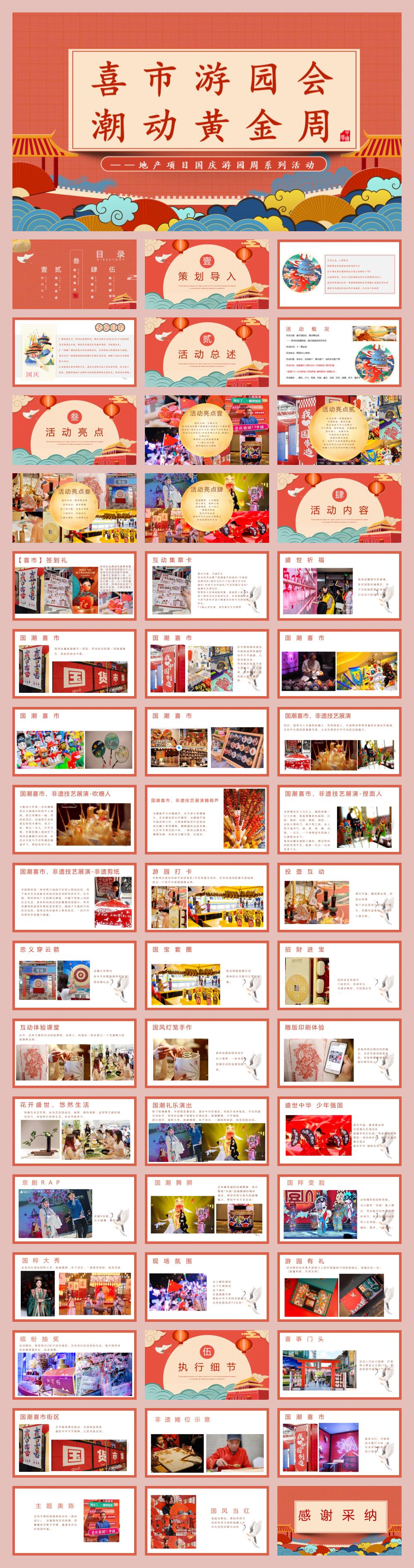地产项目国庆游园周系列喜市游园会 潮动黄金周活动策划方案.pptx