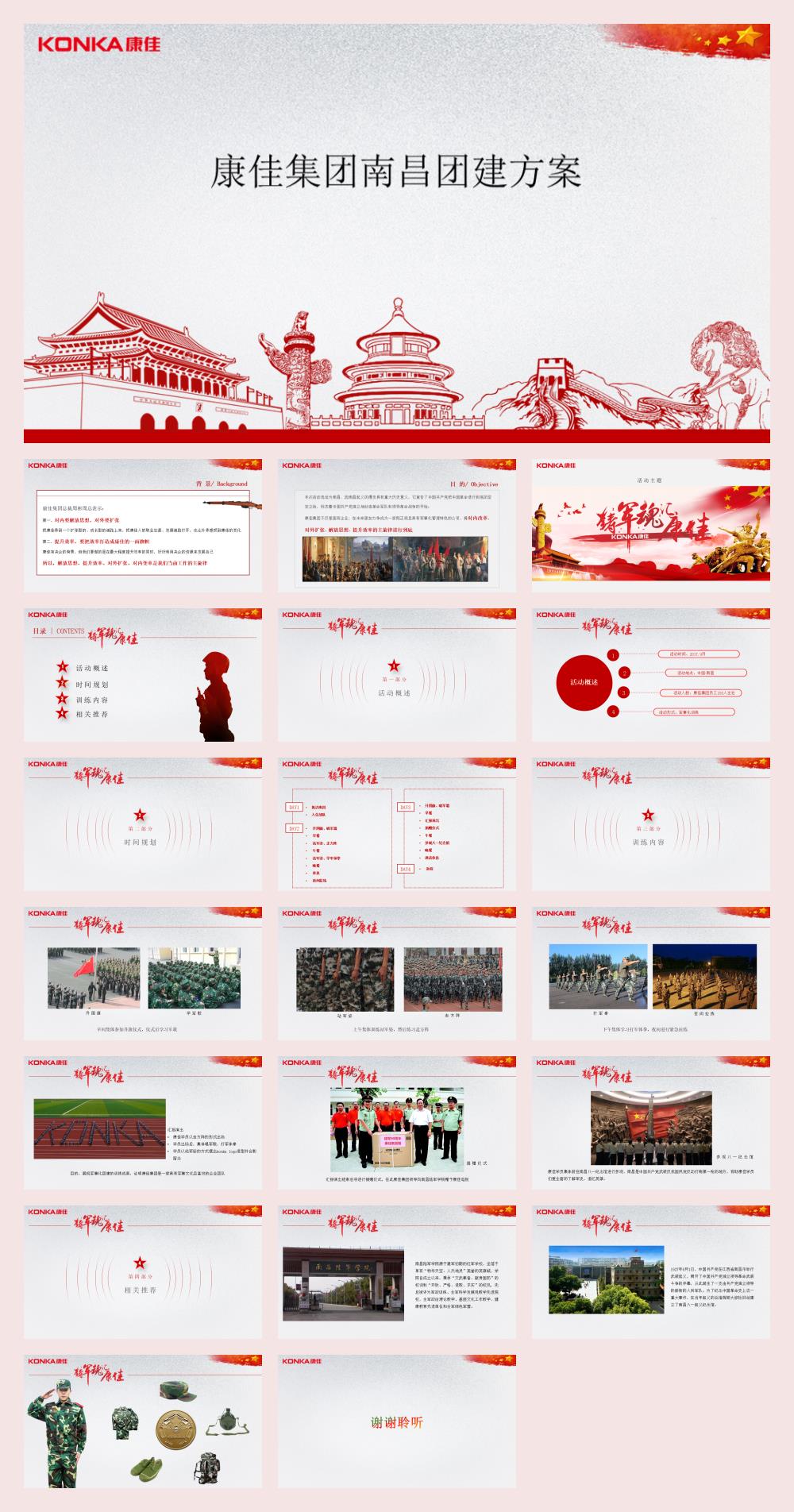 康佳集团南昌团建方案.pptx