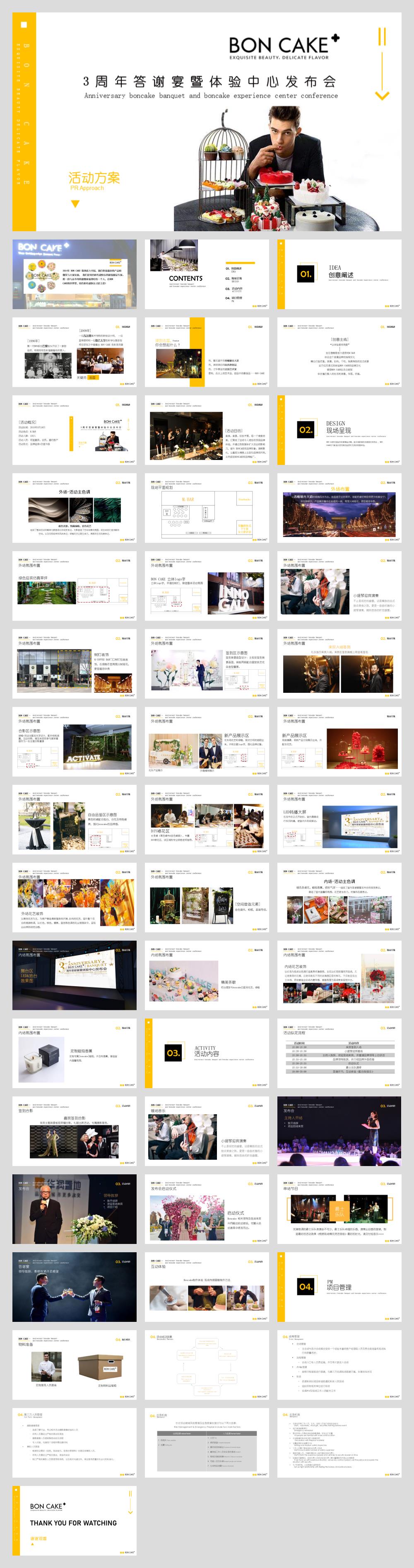 2018 BON CAKE 3周年答谢宴暨体验中心发布会策划案.pptx