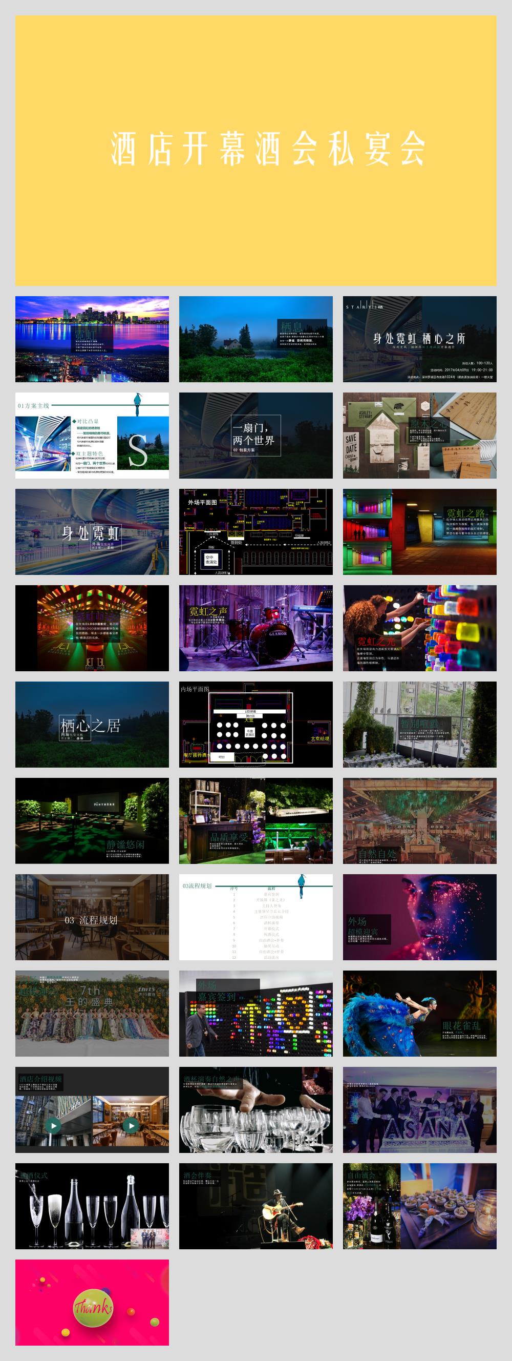 2018酒店开幕酒会私宴会活动策划方案-32P.pptx