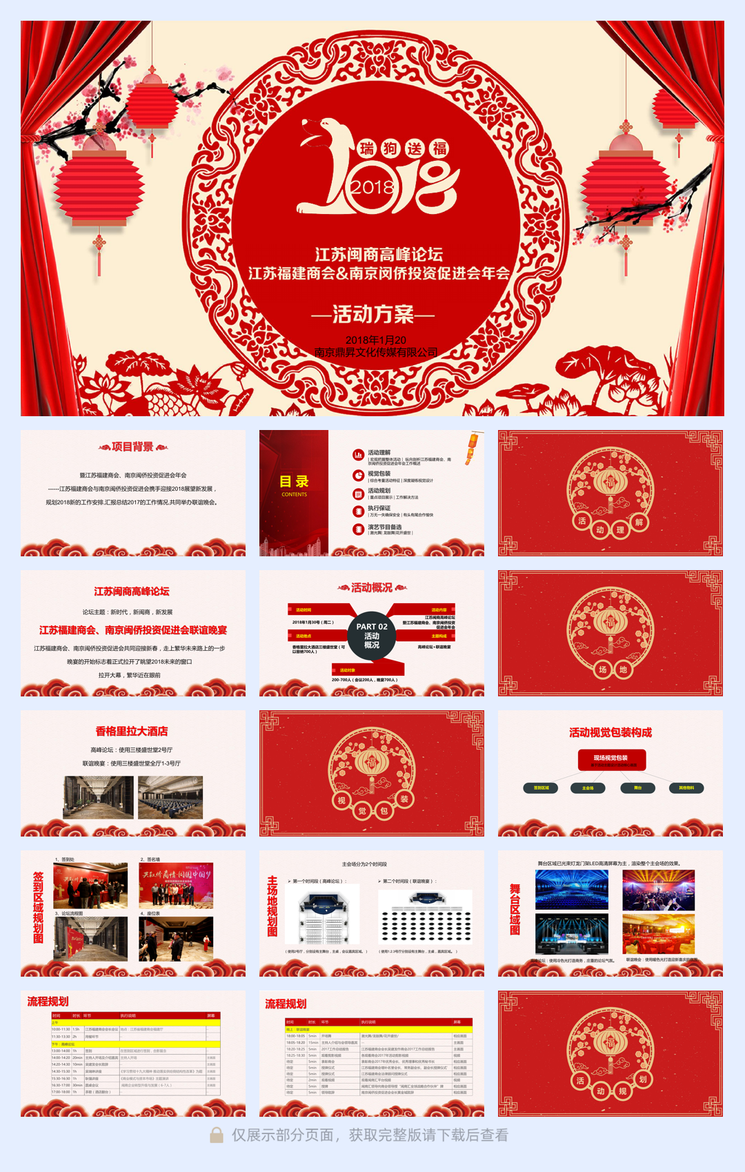 2018江苏闽商高峰论坛年会活动策划方案-51P.pdf