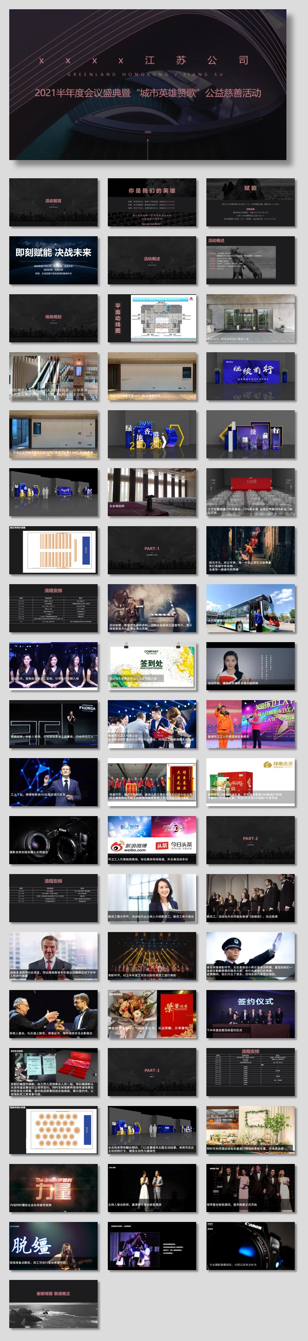 2021半年度会议盛典暨“城市英雄赞歌”公益慈善活动策划方案-59P.pptx