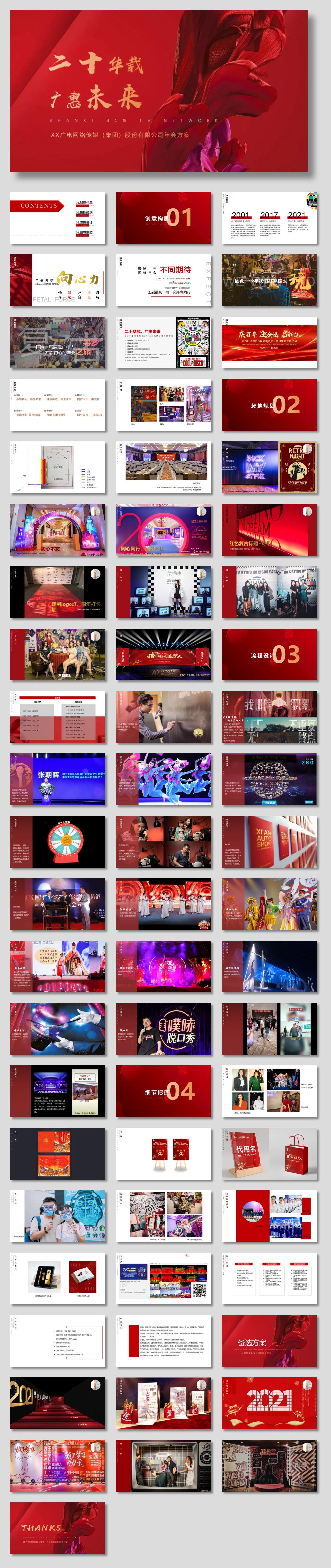 2021企业年会（二十华载，广惠未来主题）活动策划方案-65P.pptx