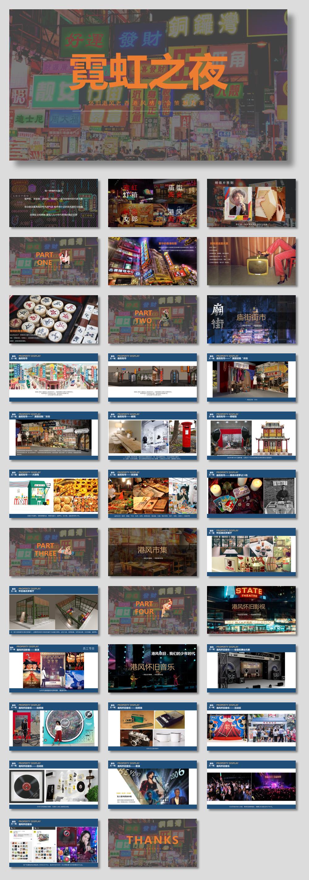2022企业怀旧港风老香港风格年会策划方案-36P.pptx