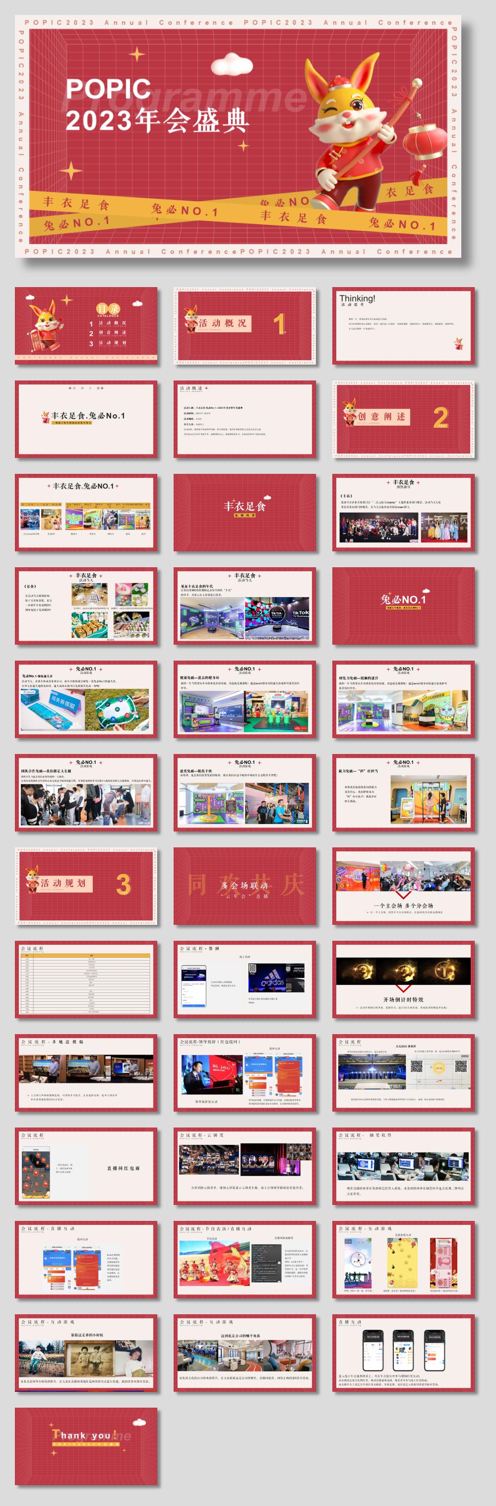 2023企业兔年年度盛典活动策划方案-38P.pptx