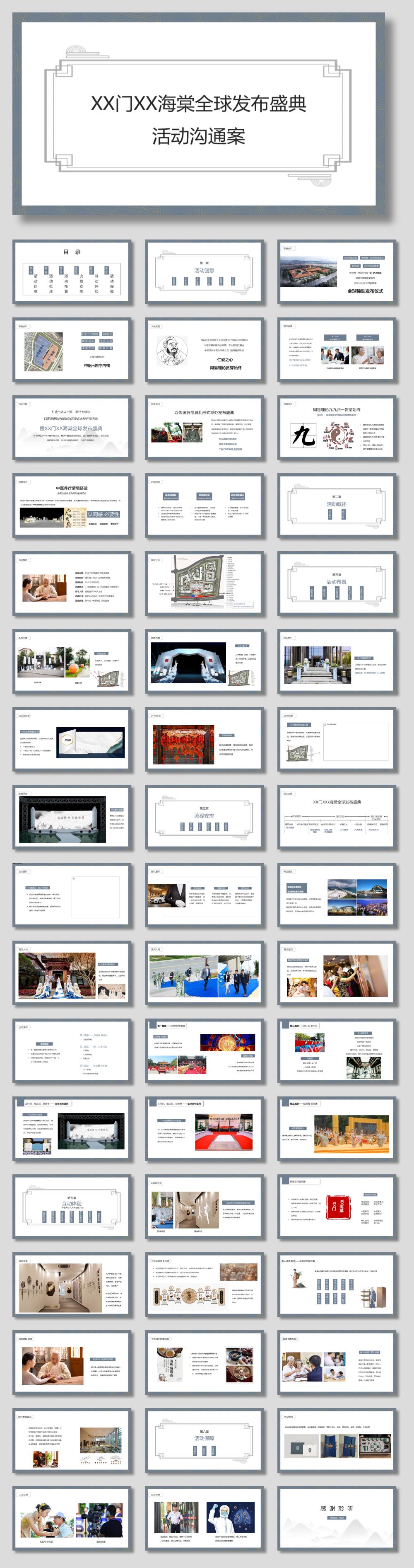 XX门XX海棠全球发布盛典沟通案.pptx