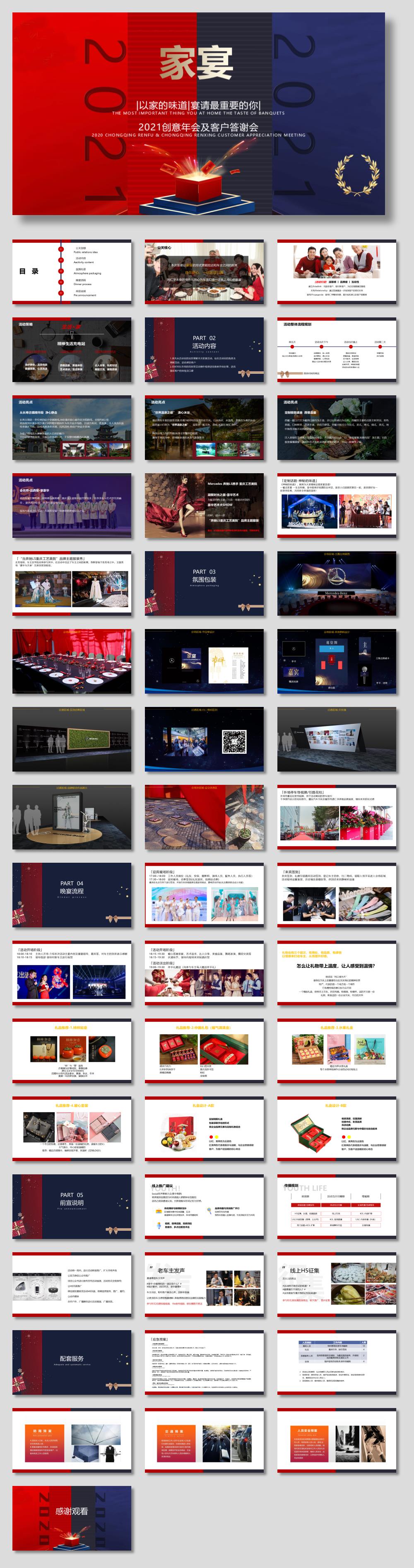 奔驰创意年会及客户答谢会以家的味道主题活动策划方案.pptx