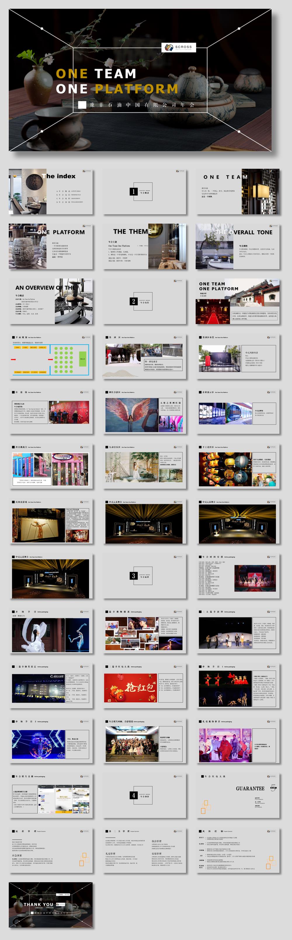 公司年会（One Team One Platform主题）活动策划方案.pptx