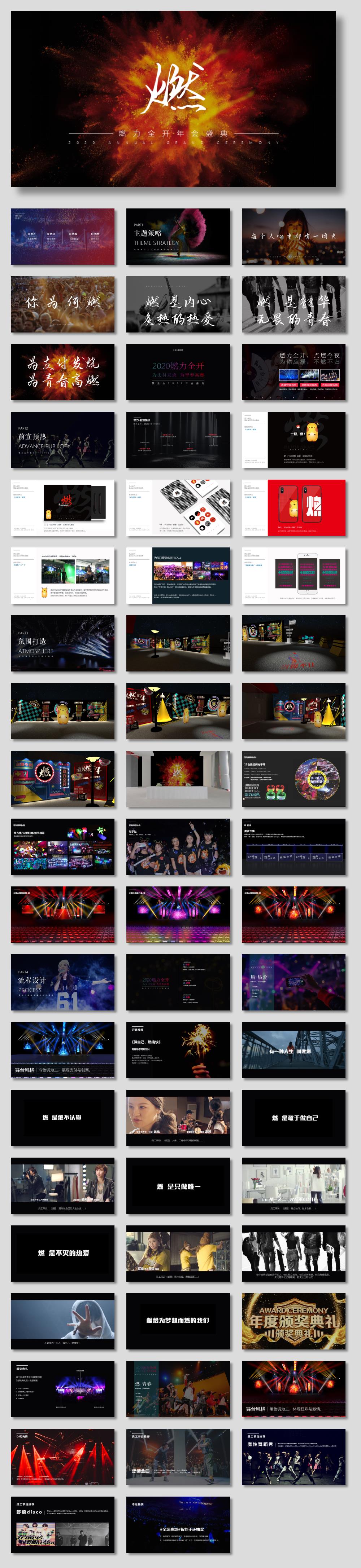 公司年会盛典（燃力全开主题）活动策划方案-60P.pptx