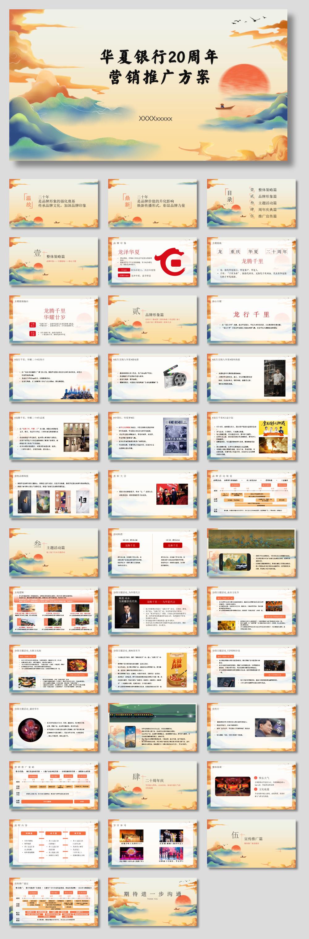 华夏银行20周年营销推广方案.pptx