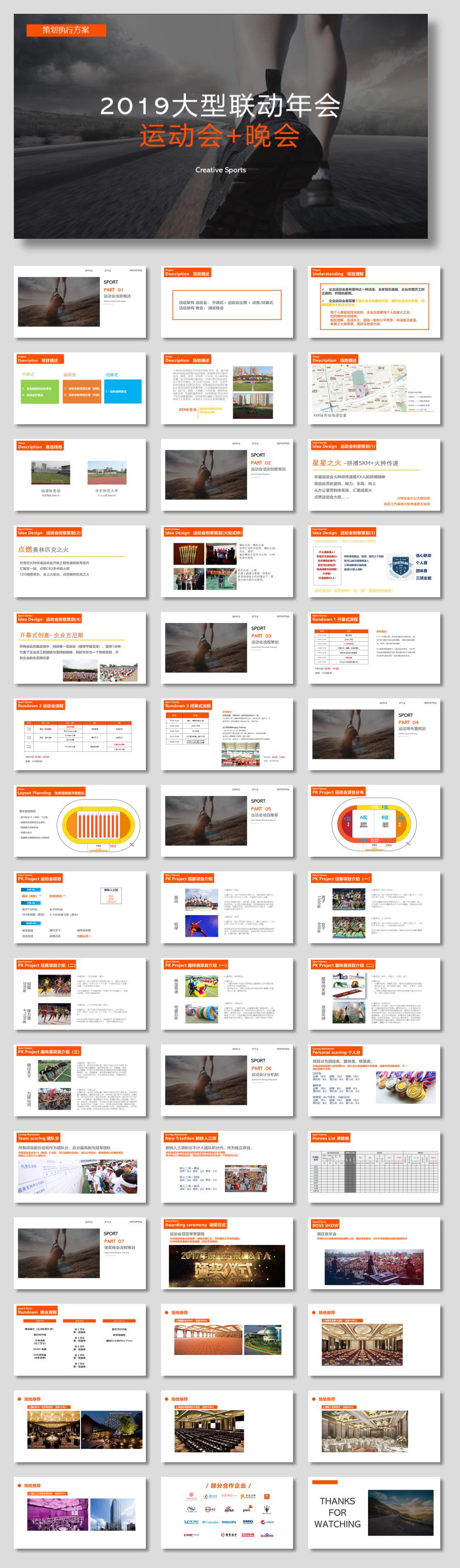 金融企业大型运动联动年会策划案.pptx