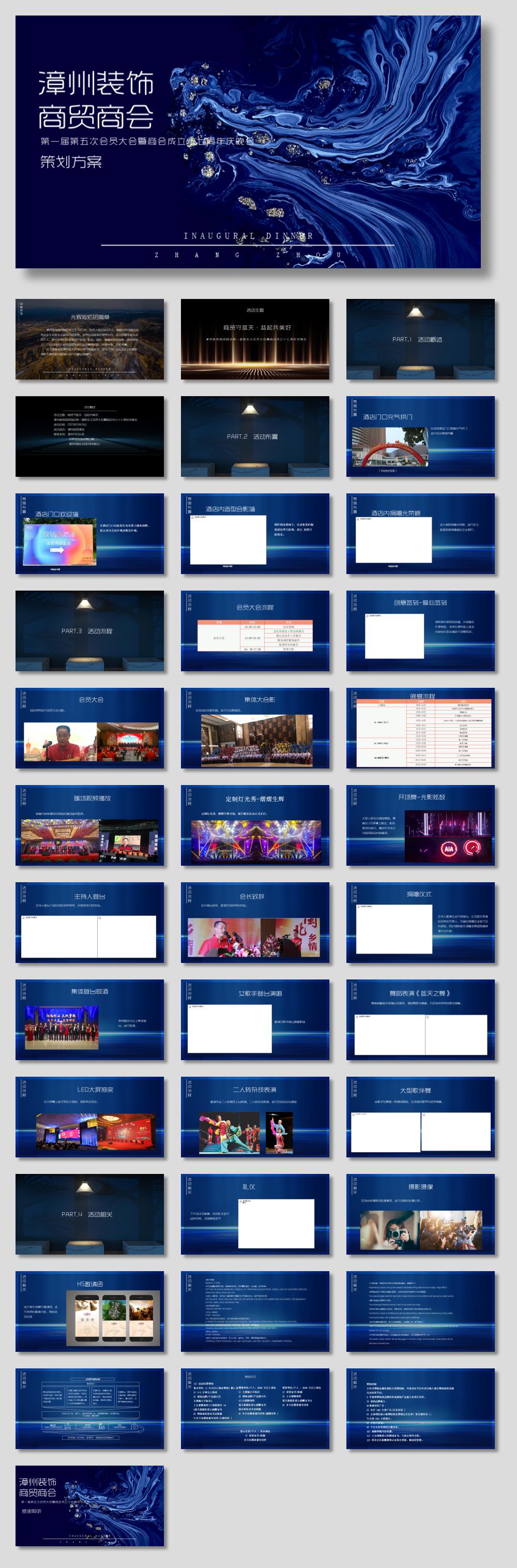 漳州装饰商贸商会第一届第五次会员大会暨商会成立十七周年庆晚会活动策划方案.pptx
