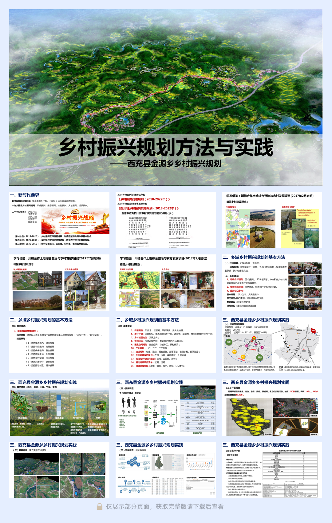 四川西充县金源乡乡村振兴规划.pdf