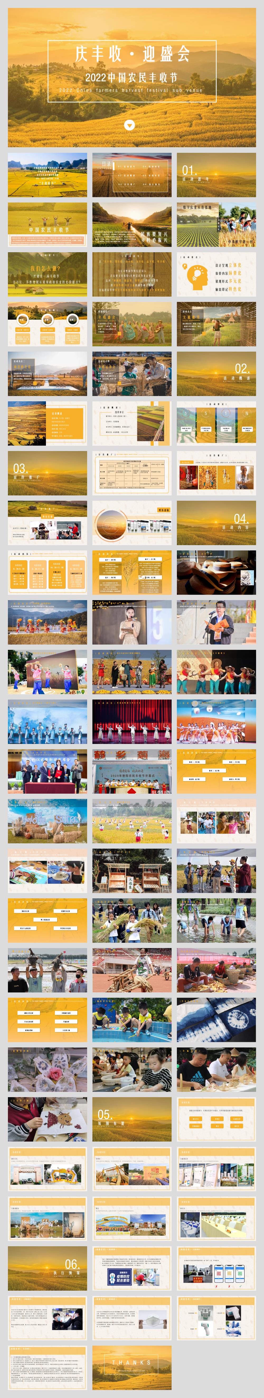 中国农民丰收节庆丰收·迎盛会主题活动策划方案.pptx