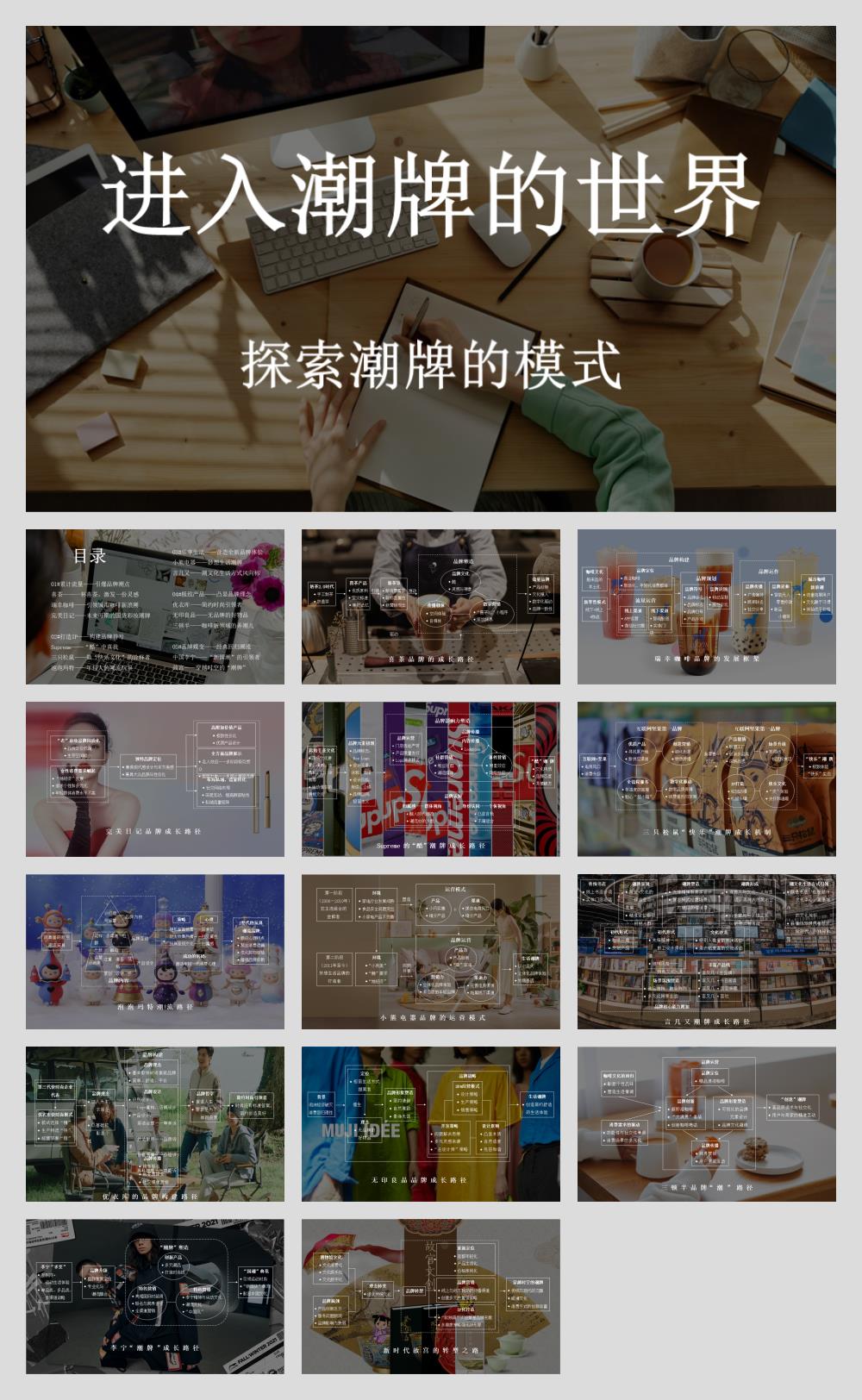 13个潮牌的发展路径案例.pptx