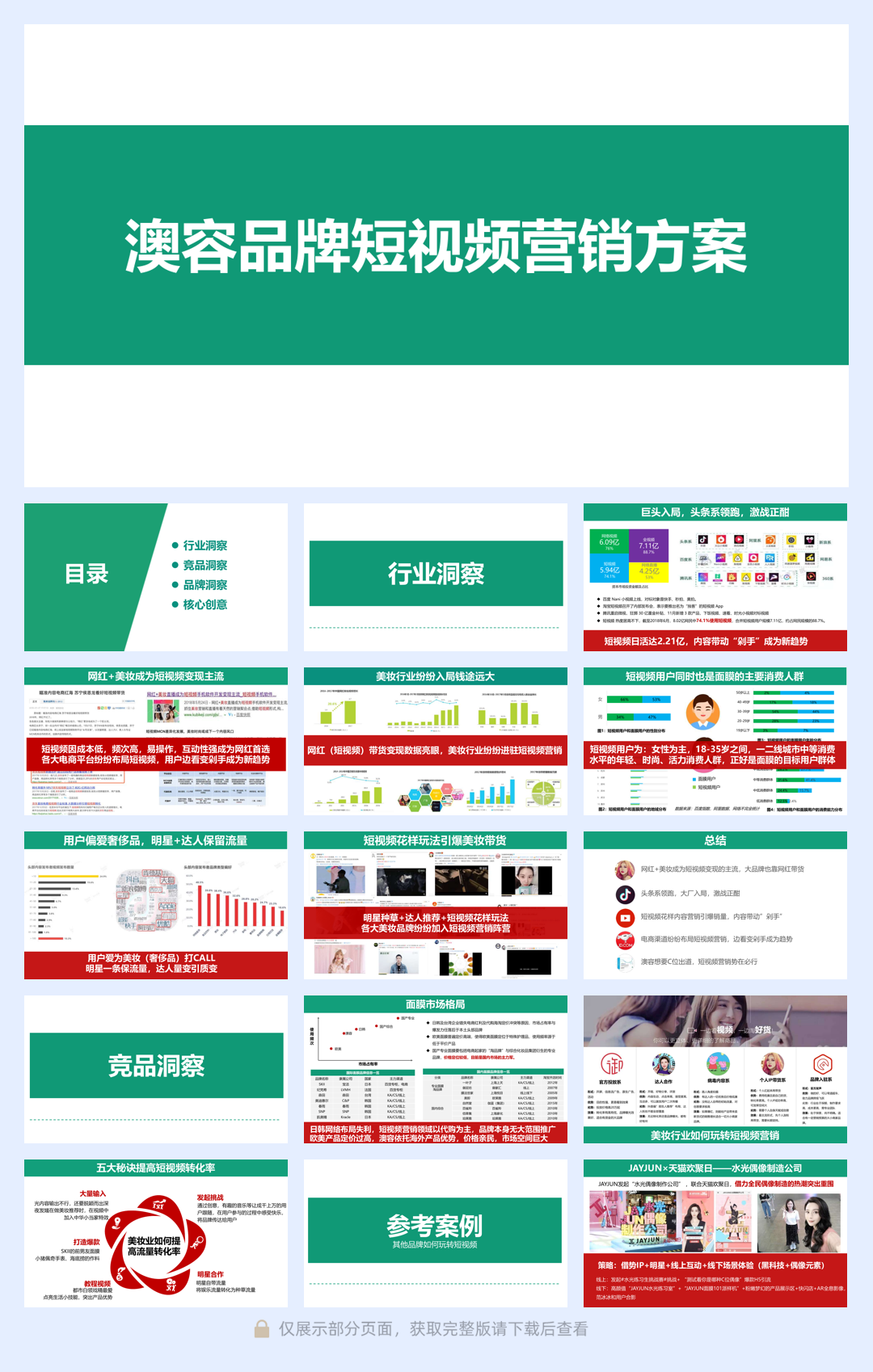 2019-澳容品牌短视频营销方案-41页.pdf