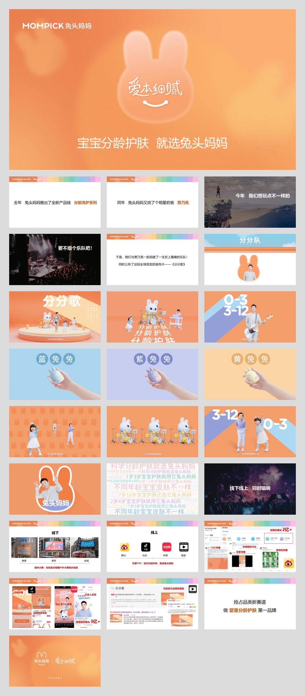 2022兔头妈妈分龄护肤宣传片发布公关传播方案.pptx