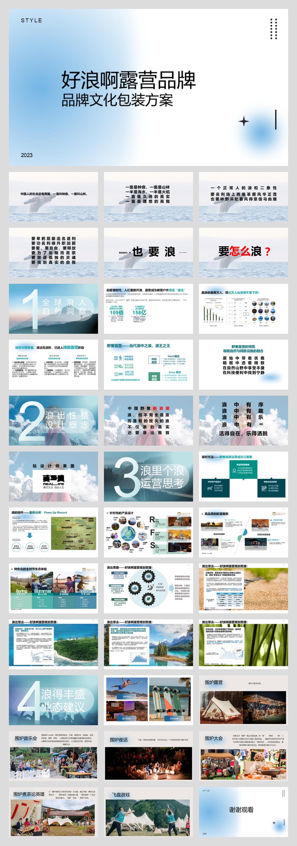 好浪啊文旅露营品牌包装方案.pptx
