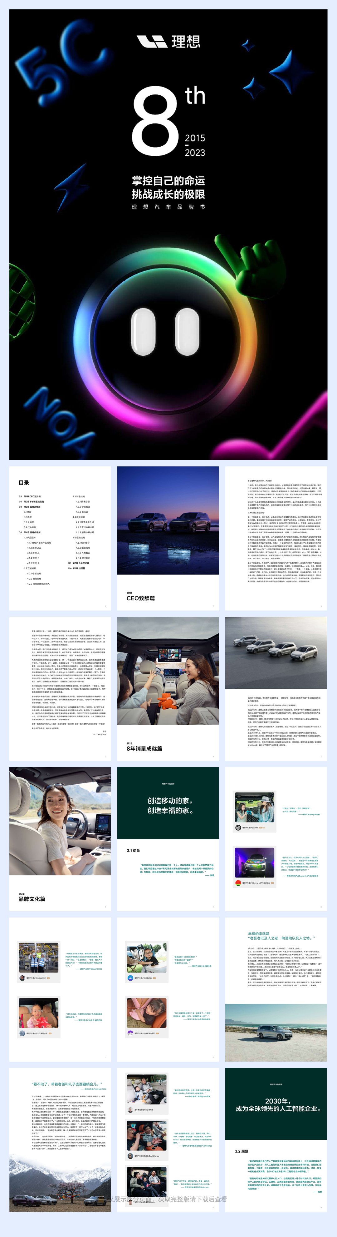 理想汽车8周年品牌书 .pdf