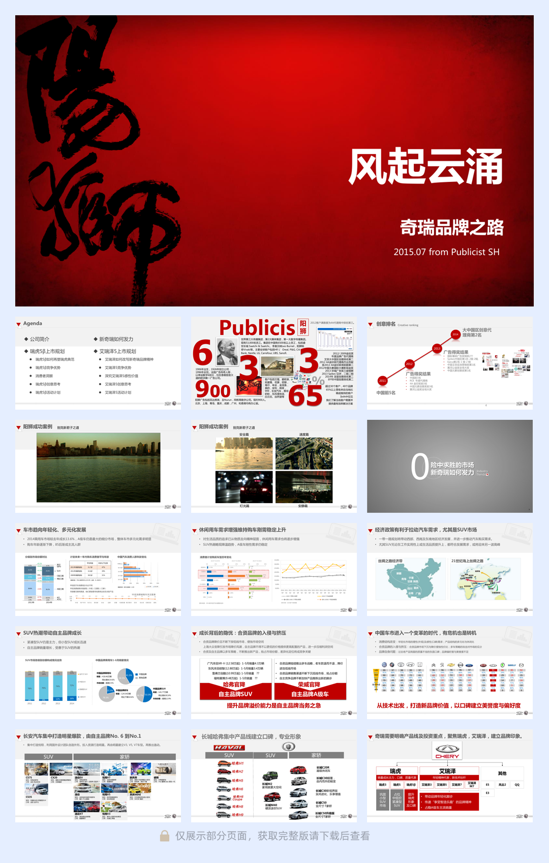 奇瑞品牌策略方案.pdf