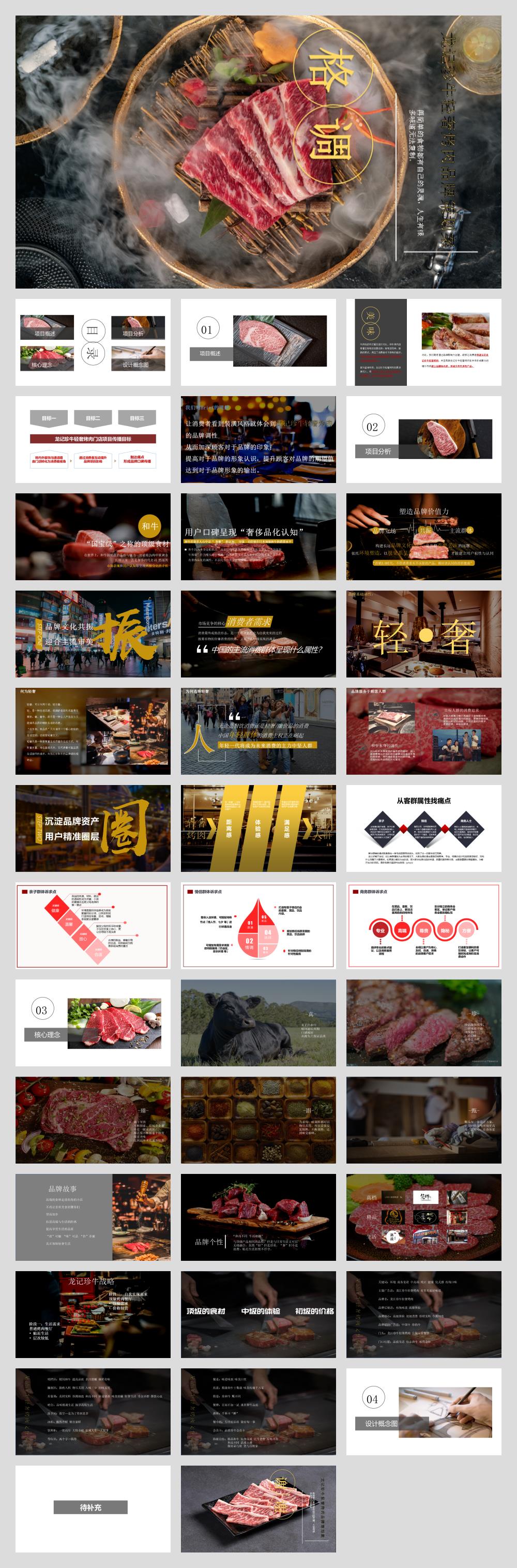 轻奢烤肉餐饮品牌策划案.pptx