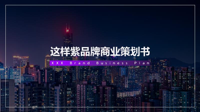 休闲零食品牌商业策划书零食界的潮品.pptx