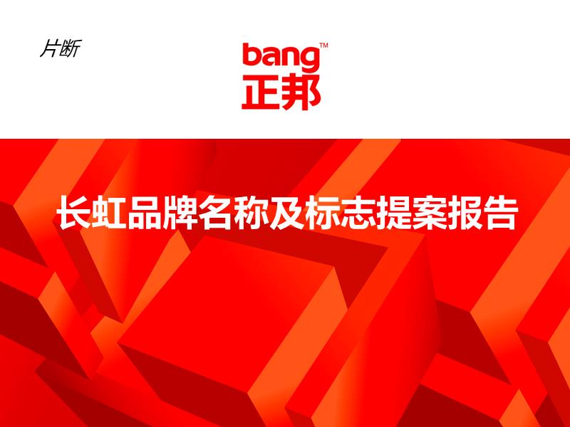 正邦-长虹品牌名称及标志提案报告.pptx