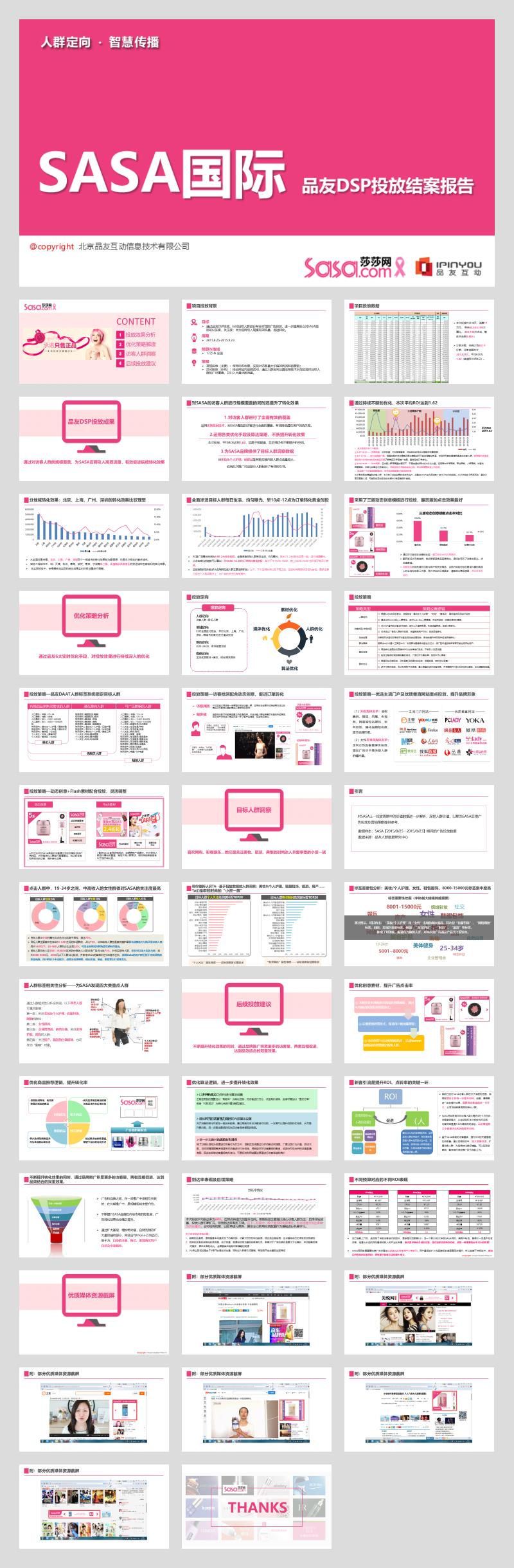 美妆网站平台SASA国际——品友DSP投放结案报告方案.pptx